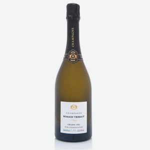 Шампанское Romain Tribaut Grand Cru Pur Chardonnay Шампань белое брют, 0.75л