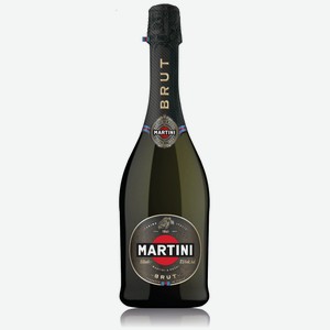 Вино игристое Martini белое брют, 0.75л
