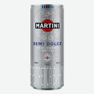 Напиток винный Martini Dolce белый сладкий, 0.25л