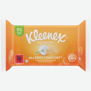 Салфетки Kleenex Allergy Comfort влажные, 40листов