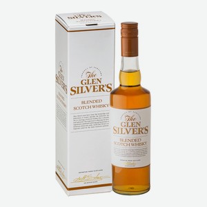 Виски Glen Silvers blended в подарочной упаковке, 0.7л