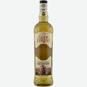 Виски Glen Forest купажированный, 0.5л