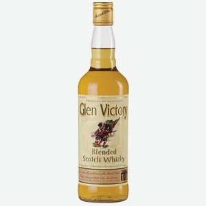 Виски Glen Victory Blended, 0.7л