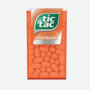 Драже Tic Tac со вкусом апельсина, 49г