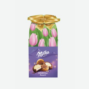 Печенье Milka milk-chocolate в подарочной упаковке ассорти, 150г