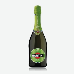 Вино игристое Martini Prosecco Bio белое сухое, 0.75л