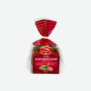 Хлеб Черемушки Бородинский в нарезке, 390г