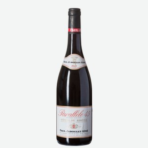 Вино Paul Jaboulet Aine Parallele 45 Rouge Cotes du Rhone красное сухое, 0.75л