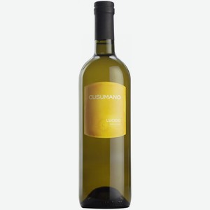 Вино Cusumano Lucido Sicilia DOC белое сухое, 0.75л