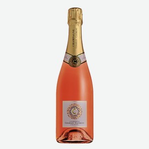 Шампанское Charles Clement Шампань розовое брют, 0.75л