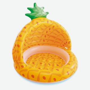 INTEX Бассейн надувной детский Ананас, 1-3 лет, 102х94см, 58414NP