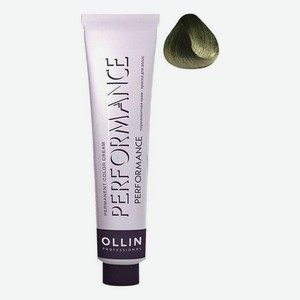 Перманентная крем-краска для волос Performance Permanent Color Cream 60мл: 0/99 Зеленый
