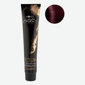 Стойкая крем-краска для волос Pictura Coloring Soft Cream 100мл: 6.66 Темно-русый интенсивный красный Cover