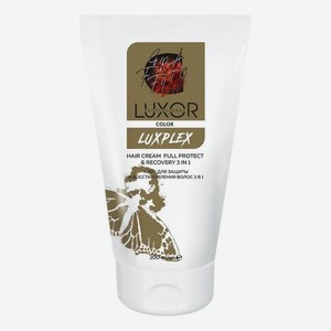 Крем для защиты и восстановление волос 3 в 1 Color LuxPlex Hair Cream 200мл