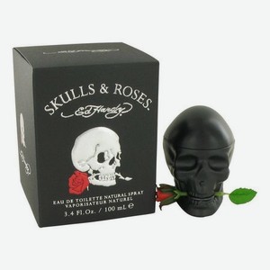 Ed Hardy Skulls & Roses for Him: туалетная вода 100мл