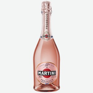Вино игристое МАРТИНИ Просекко Розе розовое сухое (Италия), 0,75л