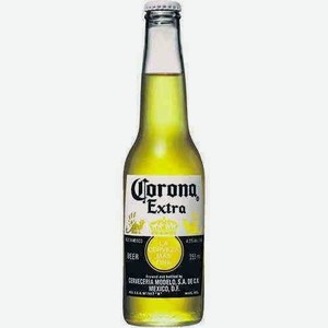 Пивной Напиток Corona Extra 4,5% 0,355л Стекло