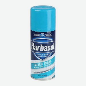 BARBASOL Крем-пена для бритья тонизирующая Barbasol Pacific Rush