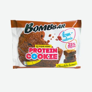 Печенье Bombbar протеиновое Шоколадный брауни, 40 г