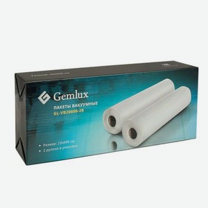 Пакеты для вакуумного упаковщика Gemlux GL-VB20600-2R