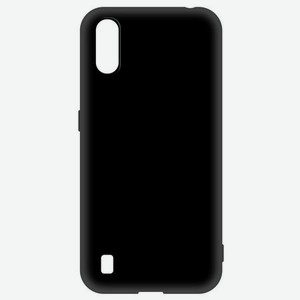 Чехол-накладка Krutoff Soft Case для Samsung Galaxy A01/M01 (A015/M015) черный