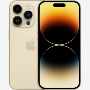 Смартфон Apple A2890 iPhone 14 Pro 6/128Gb золотой (MQ083BE/A)