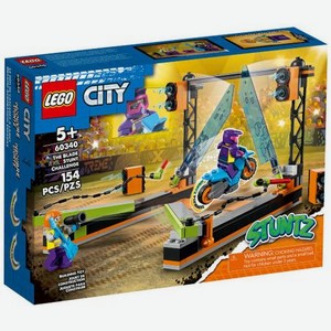 Конструктор LEGO City  Трюковое испытание «Клинок»  60340