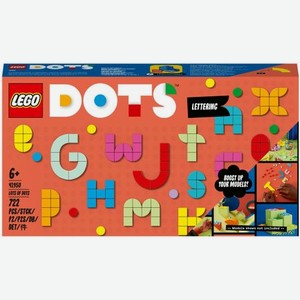 Конструктор LEGO DOTs  Большой набор бирок для сумок: буквы  41950