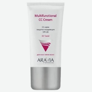 CC-крем защитный Aravia Professional SPF-20 Multifunctional CC Cream send 02, 150 мл