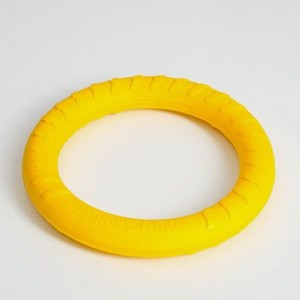 Игрушка для собак Пижон Кольцо из EVA плавающее жёлтое