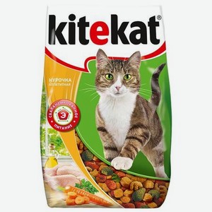 Корм сухой для кошек KiteKat 800г аппетитная курочка