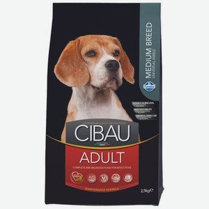 Корм для собак Farmina Cibau средних пород 2.5кг