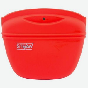 Сумочка для лакомств Stefan силиконовая большая STEFAN красная