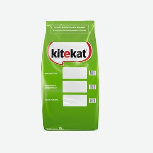 Корм сухой для кошек KiteKat 15кг Мясной пир