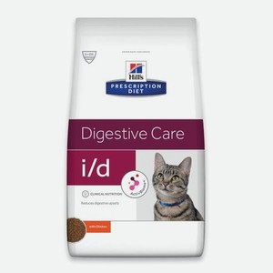 Корм для кошек HILLS 1,5кг Prescription Diet i/d Digestive Care с курицей диетический при расстройствах пищеварения