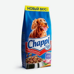 Корм для собак Chappi 15кг с говядиной сухой