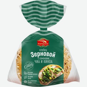 Хлебец Черемушки Зерновой с семенами чиа и киноа нарезка 370г