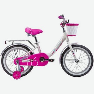 Велосипед NOVATRACK Ancona (2019), городской (детский), колеса 16 , белый, 10кг [167aancona.wt9]