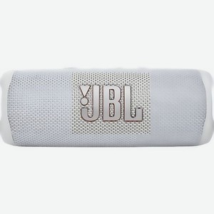 Колонка портативная JBL Flip 6, 20Вт, белый [jblflip6wht]