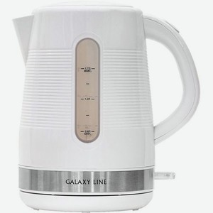 Чайник электрический GALAXY LINE GL0225, 2200Вт, белый