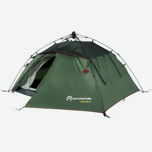 Палатка Outventure 1 SECOND TENT 2 турист. 2мест. темно-зеленый (112877-74)