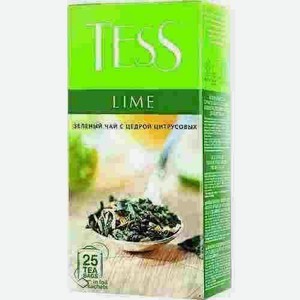 Чай Зеленый Tess Lime 25 Пакетиков
