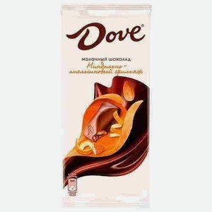 Шоколад Dove Молочный С Миндалем И Апельсином 90г