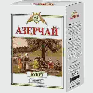 Чай Черный Крупнолистовой Азерчай Букет 100г
