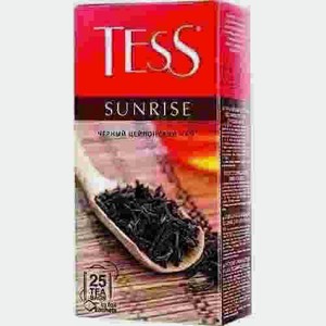 Чай Черный Tess Sunrise 25 Пакетиков