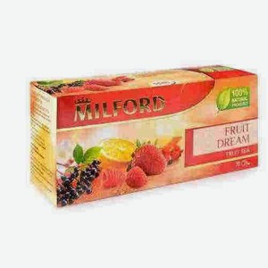 Чай Фруктовый Milford Fruit Dream 20 Пакетиков