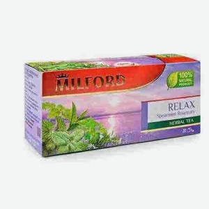Чай Травяной Milford Relax 20 Пакетиков