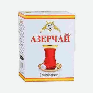 Чай Черный С Бергамотом Среднелистовой Азерчай 100г
