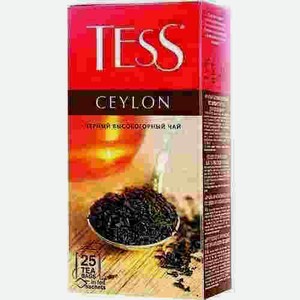 Чай Черный Tess Ceylon 25 Пакетиков