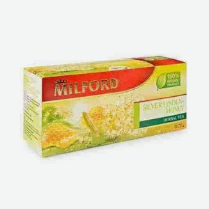 Чай Травяной Milford Silver Linden-honey 20 Пакетиков
